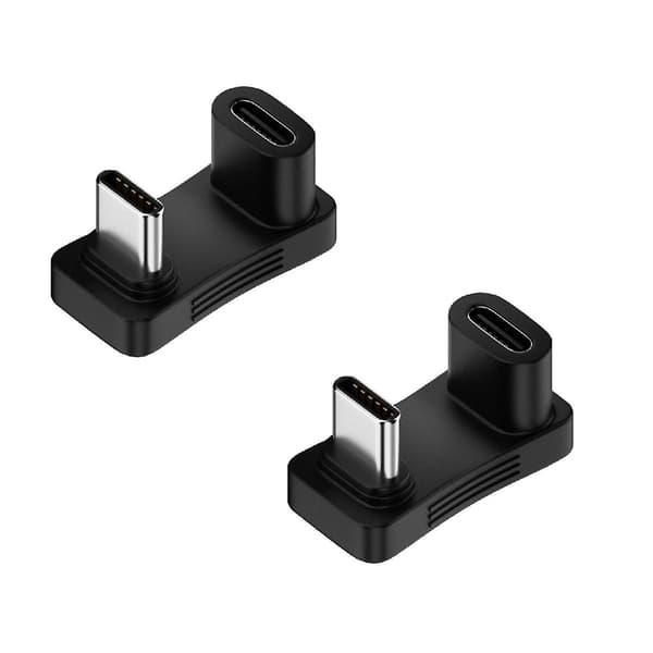 100W USB 3.2 Typ C Han till Hona 1 till 2 Adapter OTG 10Gbps Snabb Data 4K Tablet USB-C Laddning Con