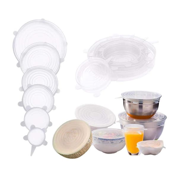 Reusable Eco-Friendly Elastic Lids Storage Kitchen