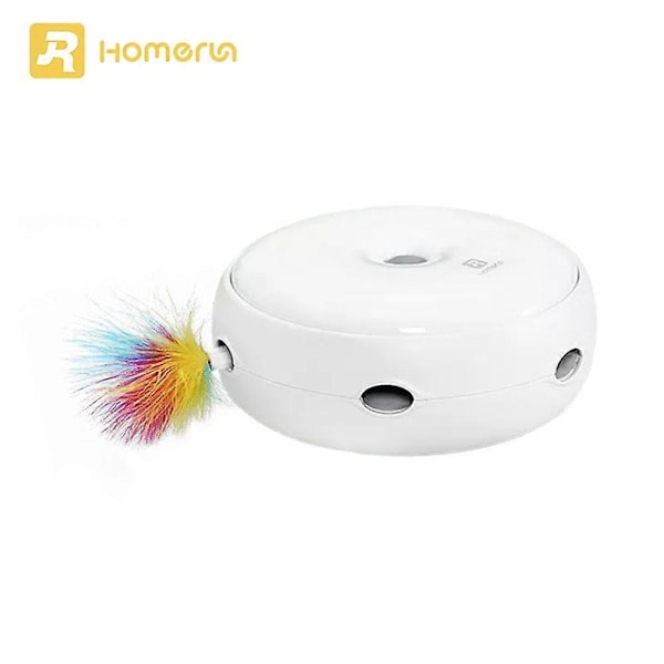 HOMERUN Smart Kattleksak Interaktiv Elektronisk Kattleksak med Roterande Fjäder/3