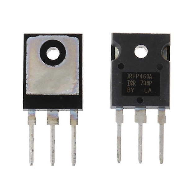 5st/set IRFP460 Fälteffekttransistor 20A 500V Effekt MOSFET N-Kanal Transistor TO-247 2025th