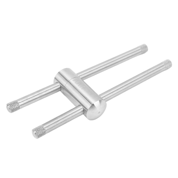 11 mm:n biljardikepin kärjen puristin, irrotettava ruuvi metalliputkessa, ruostumattomasta teräksestä valmistettu kepin kärjen kompressori
