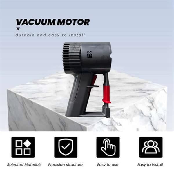 Støvsugermotorenhet for støvsugertilbehør til Dyson V6/DC62/DC59/DC74 erstatningsmotorhåndtak