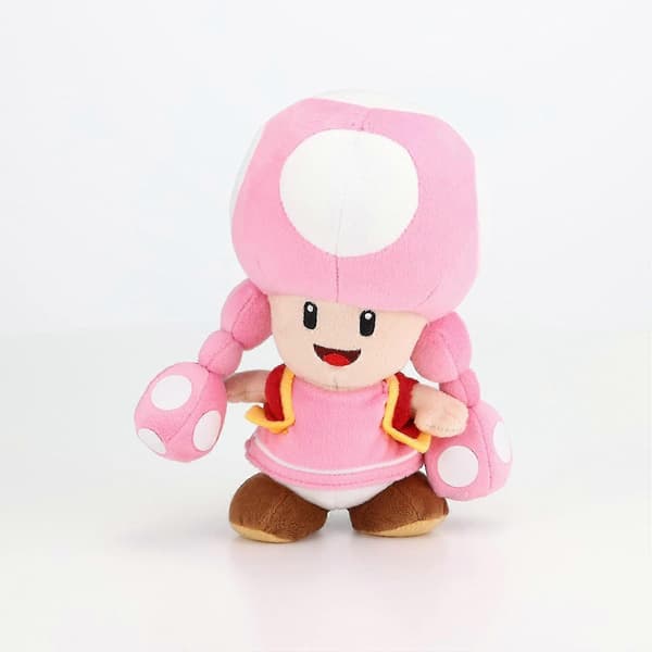 Super Mario All Star Collection Ac33 Toadette 7.5\" Plys