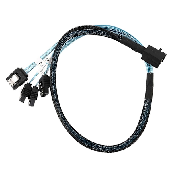 Internt Mini SAS til SATA Kabel, SFF-8643 til Raid Controller Harddisk
