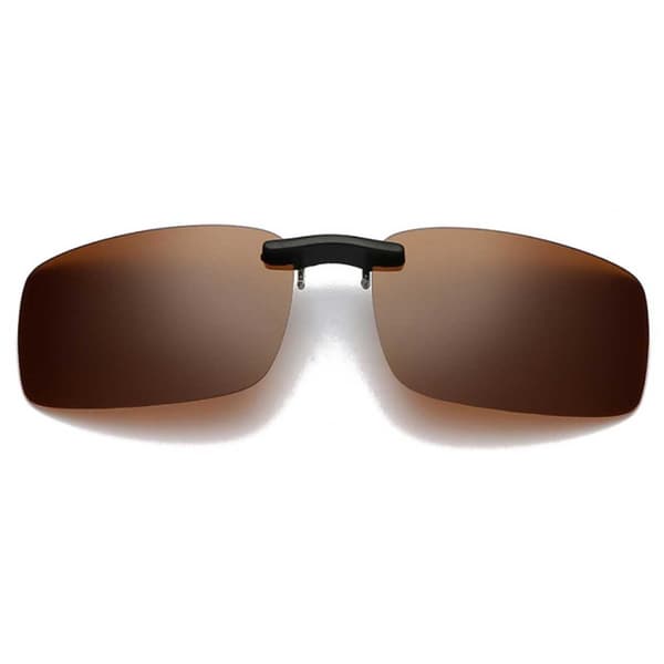 Clip-on solbriller Brun 32x52mm