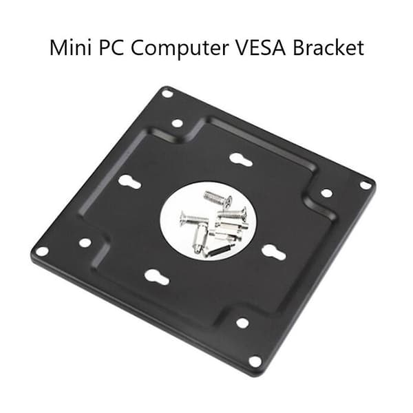 Mini-host Skjerm Bak Vesa Montering Feste Brakett Reservedel For Htpc Mini-host Datamaskin Tilbehør