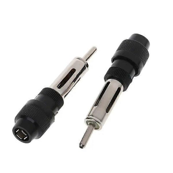 Mannlig Bil Auto Radio Stereo Antenne PLUGG Reparasjonsadapter Kobling Plast Håndtak DIY Antenne Adapter Socket LX0E
