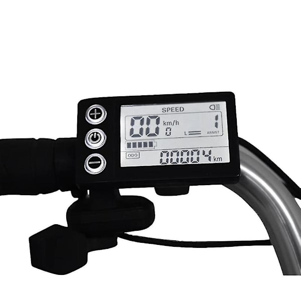24v-60v S866 Ohjainpaneelin kojelauta Vedenpitävä sähköpyörän LCD-näyttö sähköpyörälle Sc