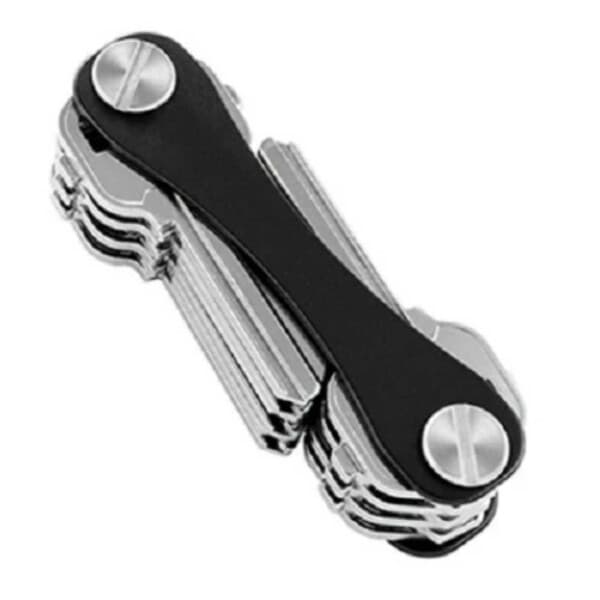 Key Organizer Key Holder Keychain Black