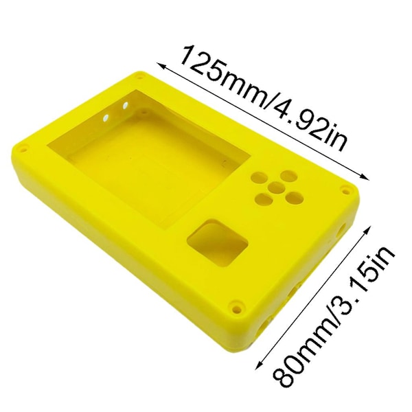 ABS Plast Skallveske For 3.2 Tommers Portapack H2 Utvidelseskort Med Skruesett 125x80mm 2 Farger