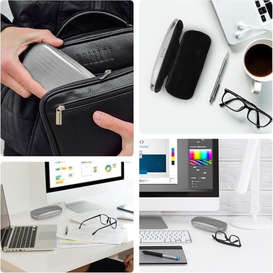 Metal Eyeglass Case - Hard Eyeglass Case - Secure Storage - Robust Metal Construction - Universal Size - Silver