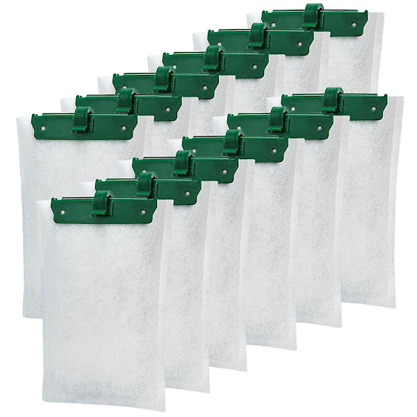 12 stk. Medium Filterpatroner for Whisper-filtre Medium Erstatningsfilter for Repto-filter