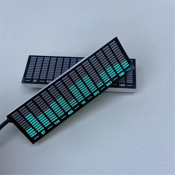 LED Lydstyrt Musikk Spektrum Display Pickup Stemningslys Atmosfærisk Rhythmelys