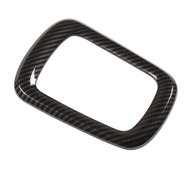 För 2015-2021 Bil Center Control Frame Cover Trim Kolfiber