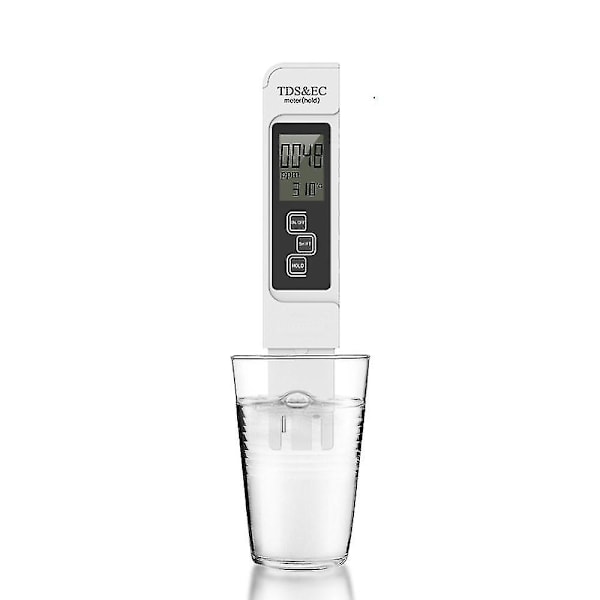 Vandkvalitetstester, Præcis Og Pålidelig, TDS Meter, EC Meter & Temp