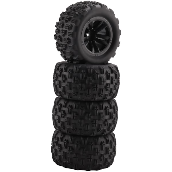 4 st däckhjul för MJX Hyper Go 16207 16208 16209 16210 H16 H16H H16E H16P 1/16 RC-bil reservdelar