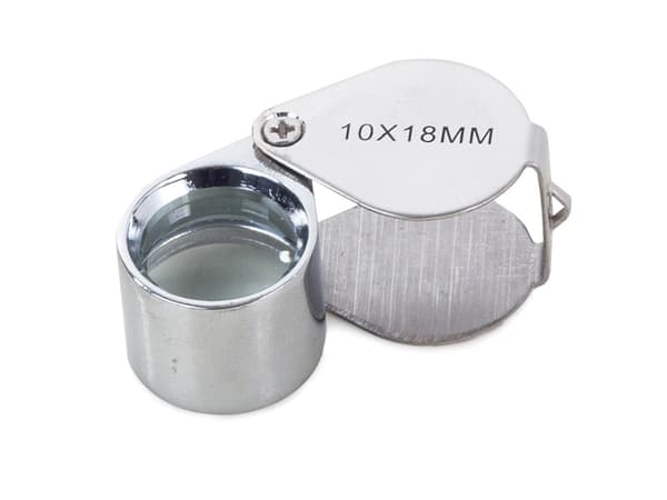 Lup 10x Forstørrelse – 18 mm