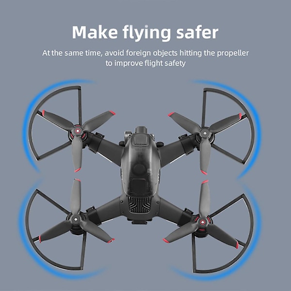 Plastringar för FPV Combo Drone-propellrar, Anti-kollision Tillbehör