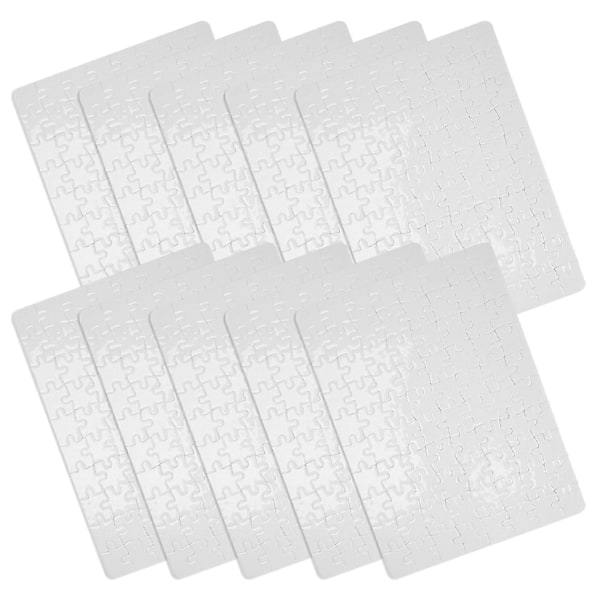 Sublimaatioaihiopalapeli 10 kpl/erä DIY askartelu A5 palapeli sublimaatiomusteelle