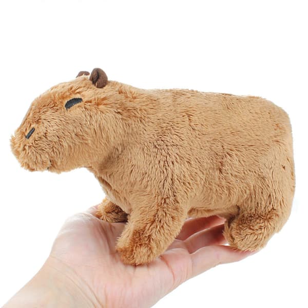 Plysjleker Capybara Dukke Simulering Kosedyr