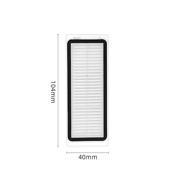 14 kpl X20 Pro/x20 Robotti-imurin Tarvikkeet Pääsivuharja Pölypussin Varaosat
