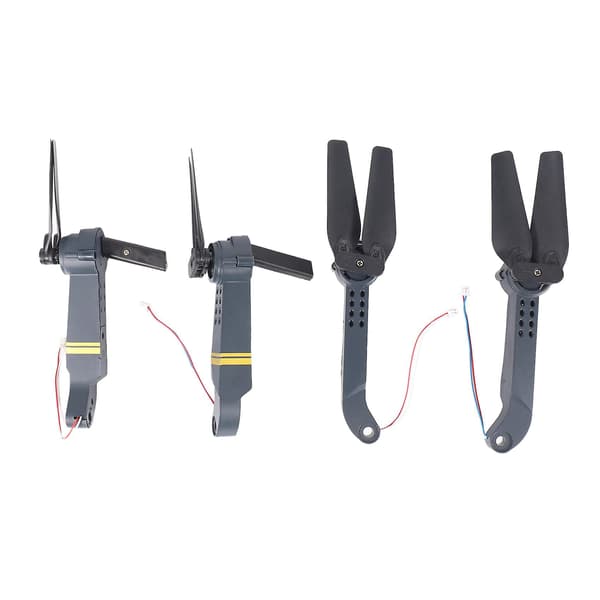 E58 RC Quadcopter Reservdelar Axis Armar med Motor & Propeller för FPV Racing Drone Ramdelar Rep