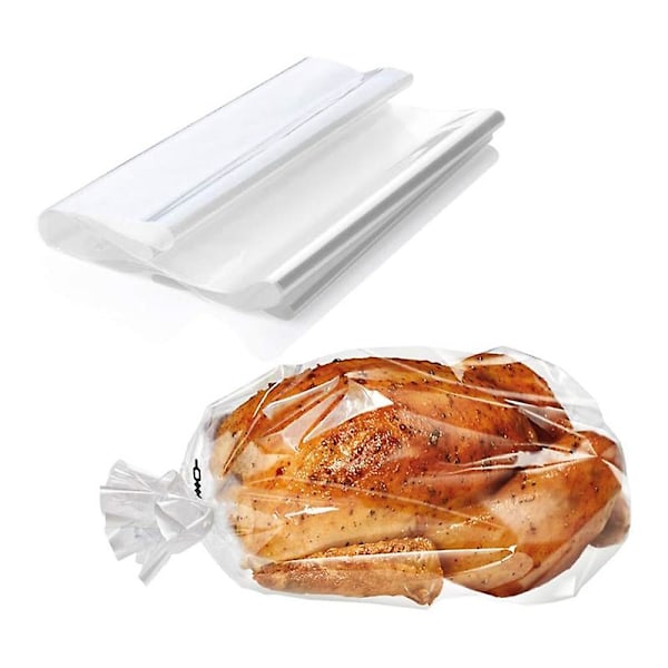 Tyrkietpose, 4 poser til madlavning, bagning, høst, planter og mere - Robust ovnpose til plast