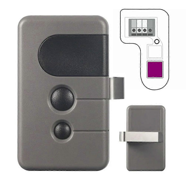 Fjärrkontroll för Liftmaster Garageportöppnare - Dip Switch Programmering