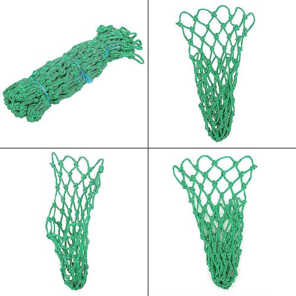 6 stk./sæt Grøn Billard Poolbord Sæt Tilbehør, Nylon Netpose Udskiftning