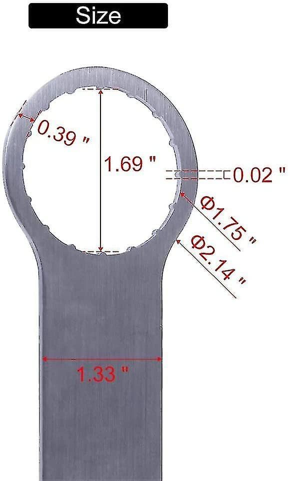 Bafang specialnyckel för mittmotor - 1 st, silver