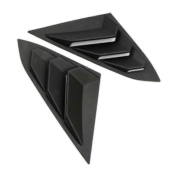 til Honda Civic 2016-2019 Mat Sort Bagrude Lameller Skodder Dæk Trim