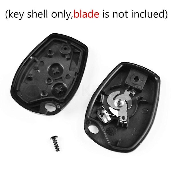 Nøkkelskall for Dacia Duster Logan for Renault Trafic Clio Kangoo Modus Twingo Sandero Movano Erstatningsfjernkontrollhus