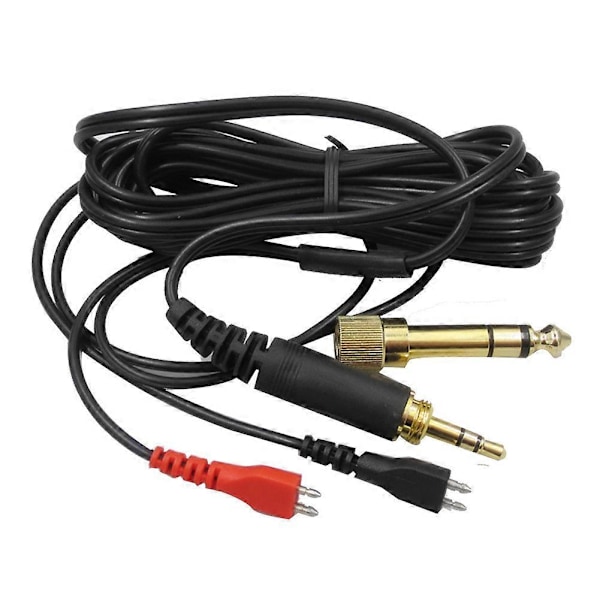 Sennheiser HD25 HD560 HD540 HD480 HD430 414 HD250 Kuulokkeiden Vaihtoäänikaapeli, L Pitkä R Lyhyt