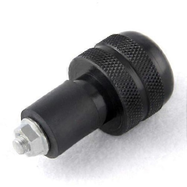 Styreender for motorsykkel 7/8\" 22mm styregrep CNC Aluminium Svart