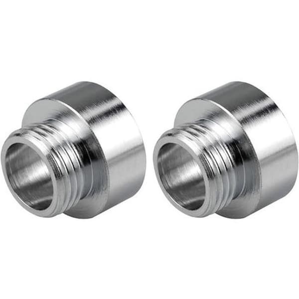 Kromkranadaptere 3/4\" x 1/2\", dusjslanger, nippelreduserende beslag for kranadapterkobling