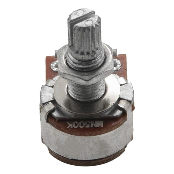 1st MN500K Dubbel Blandningsbalans Potentiometer (POT) Gitarr Bas Volym Tonkontroll Brytare