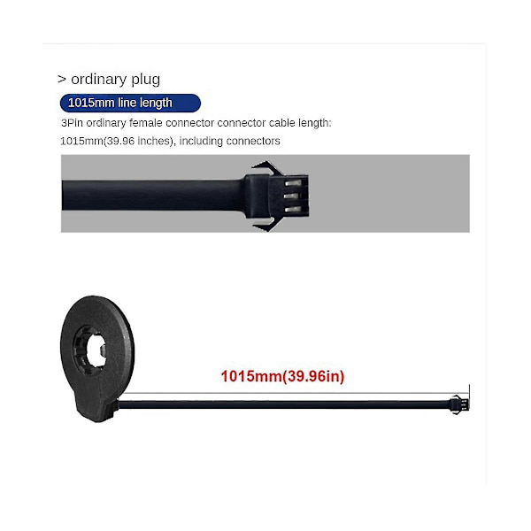 Elektrisk cykel magnetisk strøm sensor Pas Pedal Assist Sensor F-12l 12 magneter dobbelt Hall sensorer Conn-A1