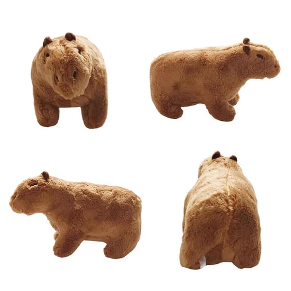 Plysjleker Capybara Dukke Simulering Kosedyr