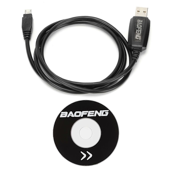 Walkie Talkie Programmeringskabel USB Skrivefrekvenslinje til Baofeng BFT1 BF9100A 2024THO