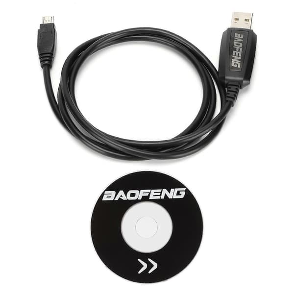 Walkie Talkie Programmeringskabel USB Skrivfrekvenslinje för Baofeng BFT1 BF9100A 2024THO
