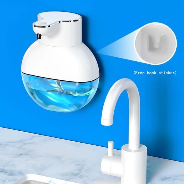 Automatic Gel Soap Dispenser - Hands-Free, 400ml Capacity, IPX5 Waterproof