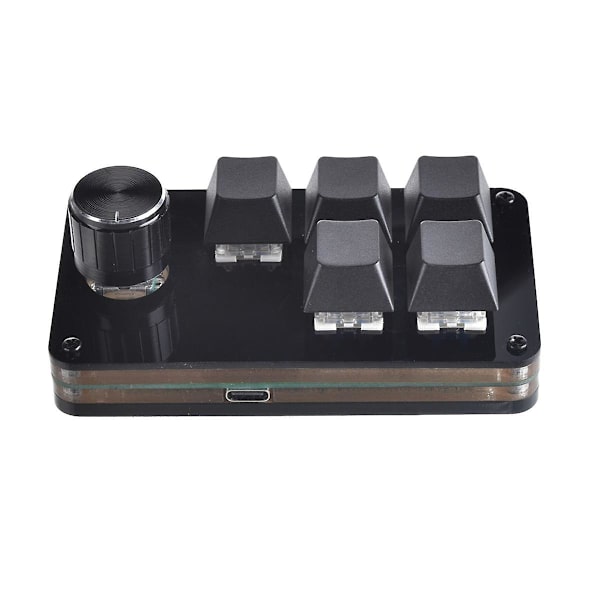 Mini Tastatur 5 Taster 1 Knapp Programmerbar Gaming Tastatur DIY Hot Swap Tilpasning Mekanisk Tastatur