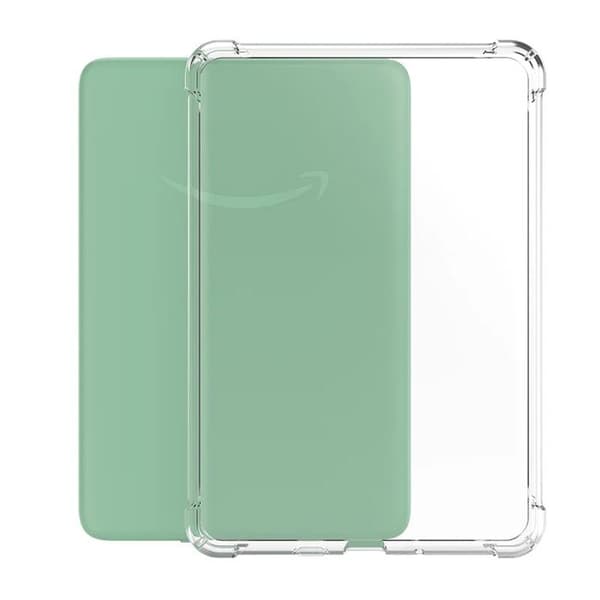 Silikonfodral för 6-tums Kindle, 2024 års version, 12:e generationen, C2V2L3, transparent, flexibelt, för surfplatta, Fodral[FJT319]