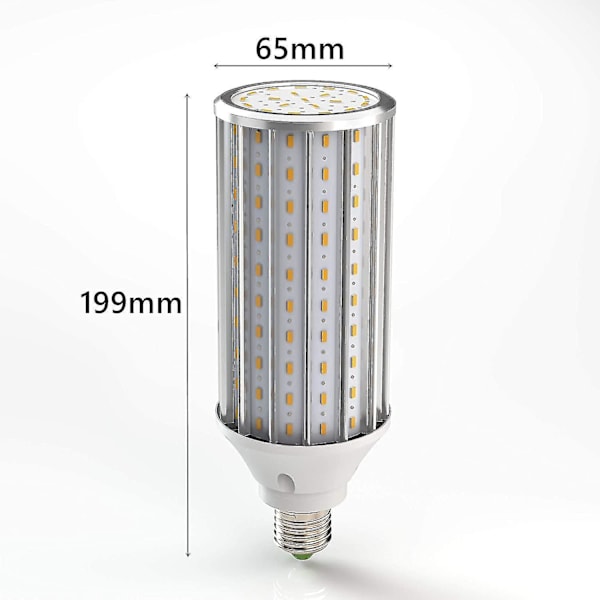 70% Rabatt -e27 LED Majslampa 60w, 550w motsvarande ljusstyrka, 6500k kallvit E27 LED-lampa, ej dimbar, 5850lm 160x5630smd, Edison LED C