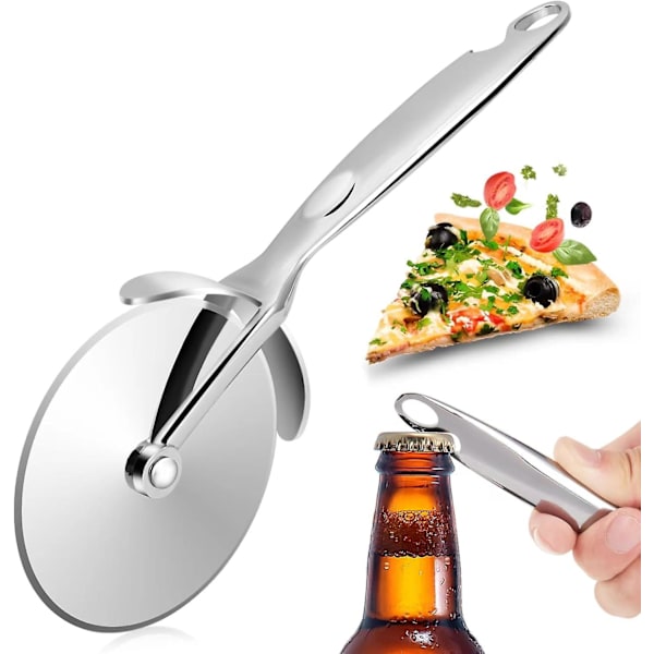Pizzaleikkuri, [integroidulla pullonavaajalla] Pizzaleikkuri, konepesun kestävä