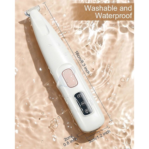 Paw Trimmer for Dogs - Quiet and Efficient Paw Trimmer with LED Light