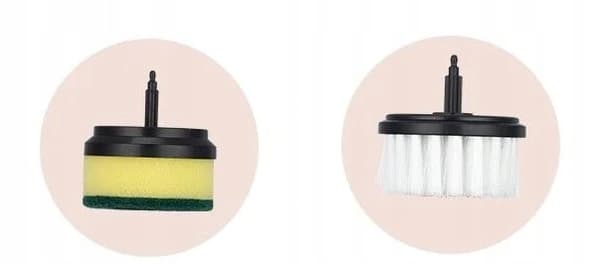 ELECTRIC SCRUB BRUSH FOR KITCHEN AND BATHROOM CLEANING WITH ROTATING USB EQUIPMENT