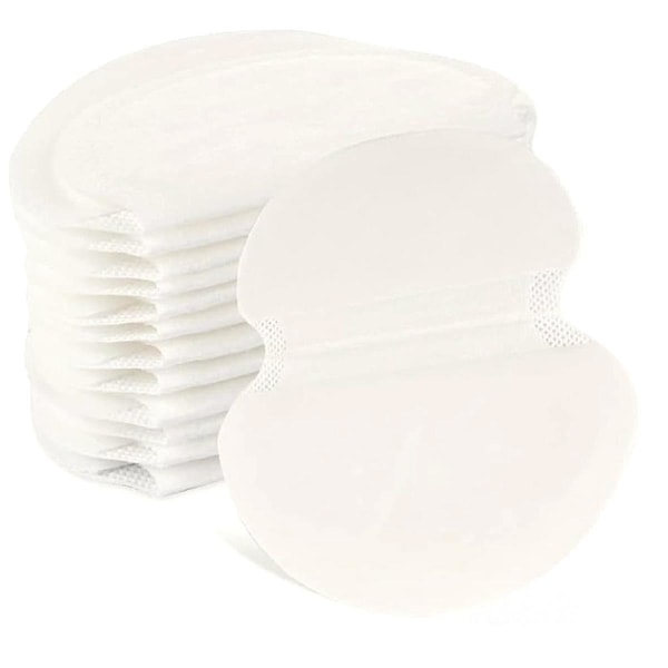 Svettabsorberande Armhåle-pads, Underarms-pads för Kvinnor och Män [100 st], Engångs Svett-pads för Svett