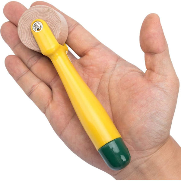Tilkkutyörullan saumausrulla, rullaa ja paina, ompelusaumarulla tapettirulla ergonomisella kahvalla, painopyörä ompeluun, tilkkutyöhön, painatukseen, Wa