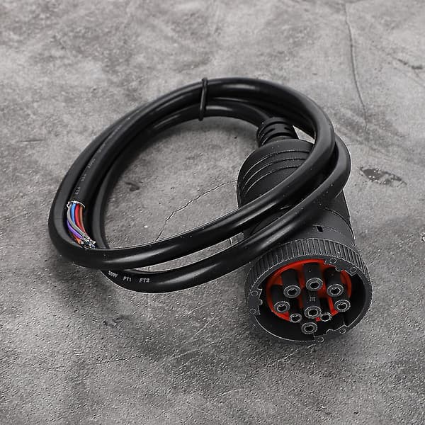 J1939-9Pin Diagnostisk Kabel Adapter Konnektor til Cummins Universal Lastbil Tilbehør